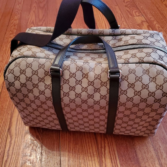 Gucci Monogram Boston Duffel Bag👜 - Picture 16 of 16